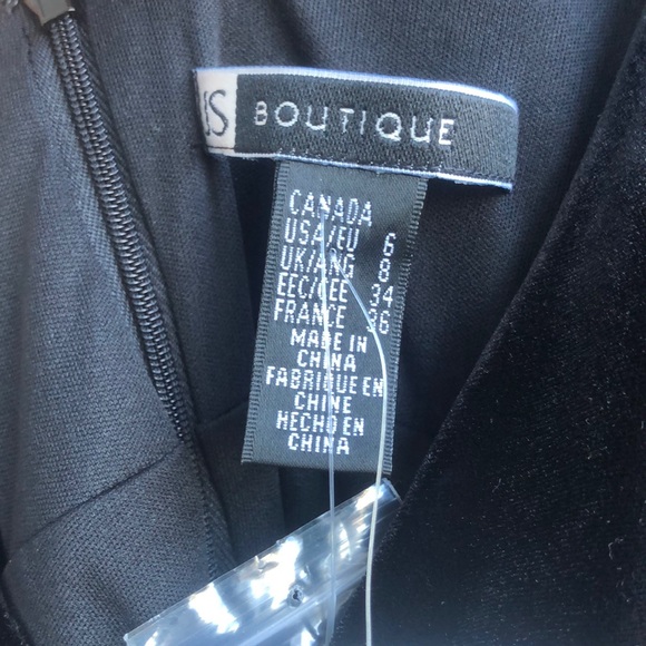 BNWT Black Velvet Beaded Maxi - Picture 11 of 11